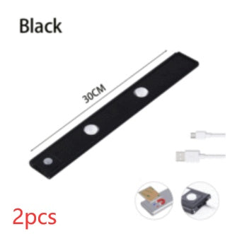 USB Rechargeable Motion Sensor LED Light – Ultra-Thin Wireless Cabinet & Wardrobe Light
