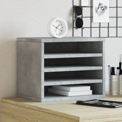 Desk Organizer 36 x 26 x 29.5 cm – Engineered Wood Office Storage (Sonoma Oak Finish)
