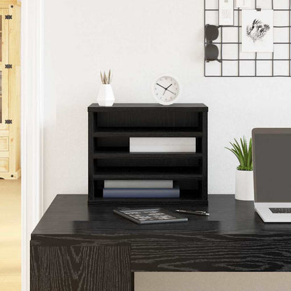 Desk Organizer 36 x 26 x 29.5 cm – Engineered Wood Office Storage (Sonoma Oak Finish)