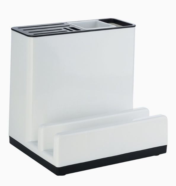 Kitchen Tableware & Knife Organizer – Desktop Storage Rack for Utensils