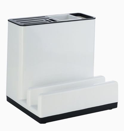 Kitchen Tableware & Knife Organizer – Desktop Storage Rack for Utensils