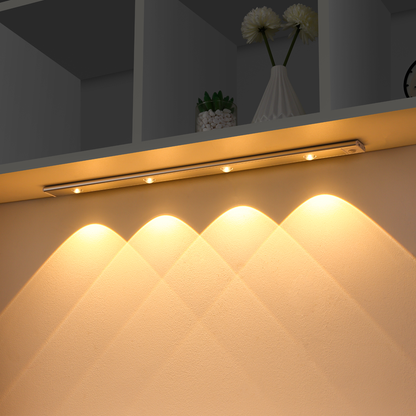 USB Rechargeable Motion Sensor LED Light – Ultra-Thin Wireless Cabinet & Wardrobe Light