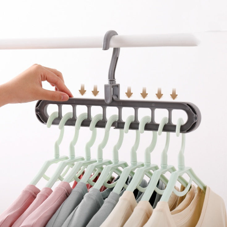 360° Rotating Clothes Hanger – Durable Plastic Hanger for Everyday Storage