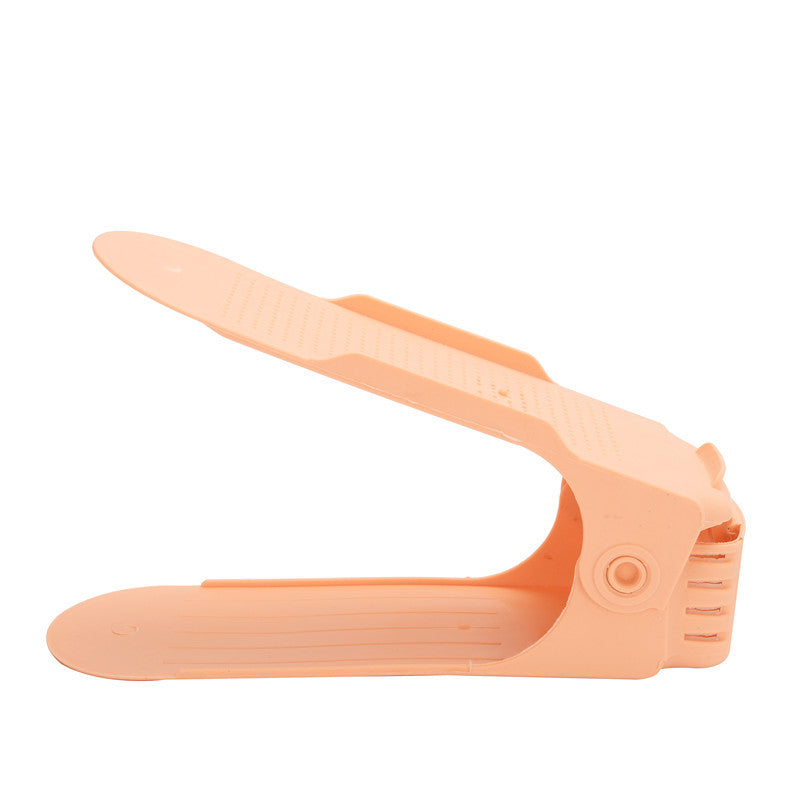 Stackable Shoe Organizer – Adjustable Double Shoe Storage Rack