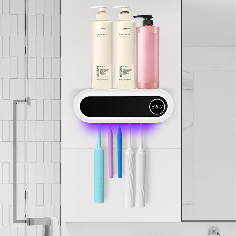 Wall-Mounted UV Toothbrush Sterilizer & Holder – Smart Bathroom Hygiene Solution