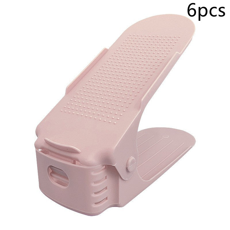 Stackable Shoe Organizer – Adjustable Double Shoe Storage Rack