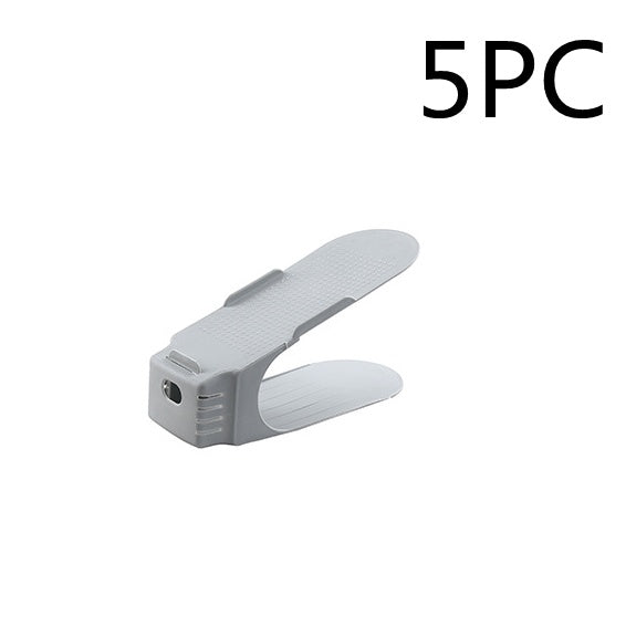 Stackable Shoe Organizer – Adjustable Double Shoe Storage Rack