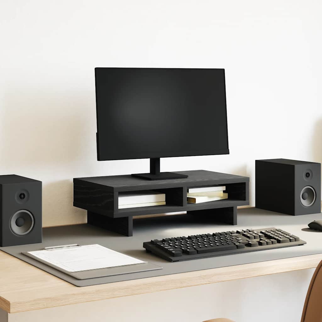 Monitor Stand 50 cm – Ergonomic Desk Riser in Engineered Wood (Up to 25 kg)
