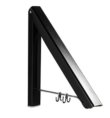Wall-Mounted Foldable Drying Rack – Space Aluminum, Heavy-Duty & Space-Saving