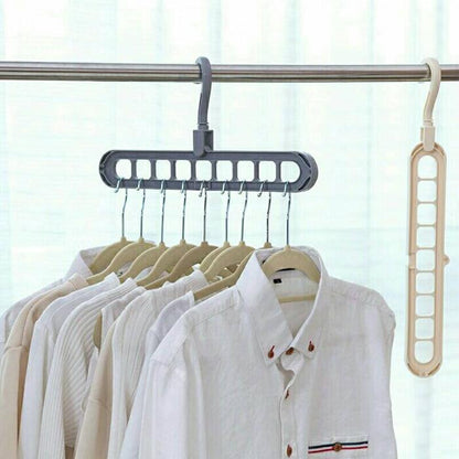 360° Rotating Clothes Hanger – Durable Plastic Hanger for Everyday Storage