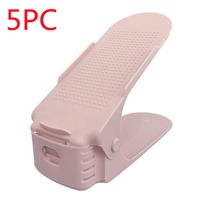 Stackable Shoe Organizer – Adjustable Double Shoe Storage Rack