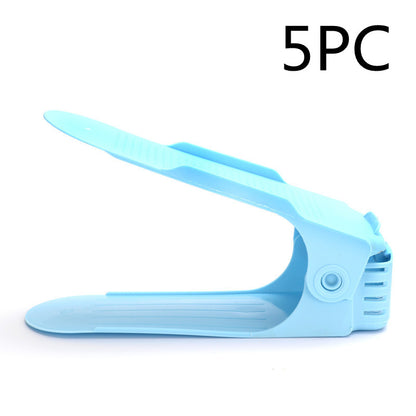 Stackable Shoe Organizer – Adjustable Double Shoe Storage Rack