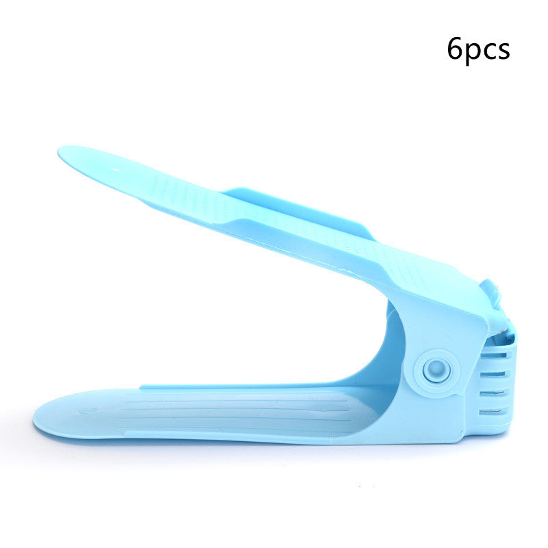 Stackable Shoe Organizer – Adjustable Double Shoe Storage Rack