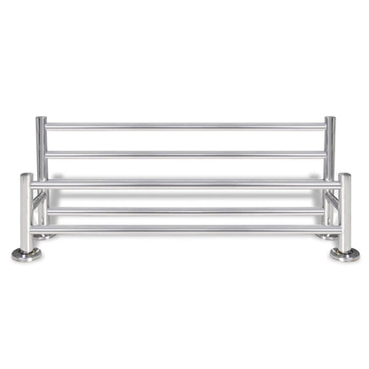 Wall-Mounted Towel Rack with 6 Bars – Stainless Steel Bathroom Organizer