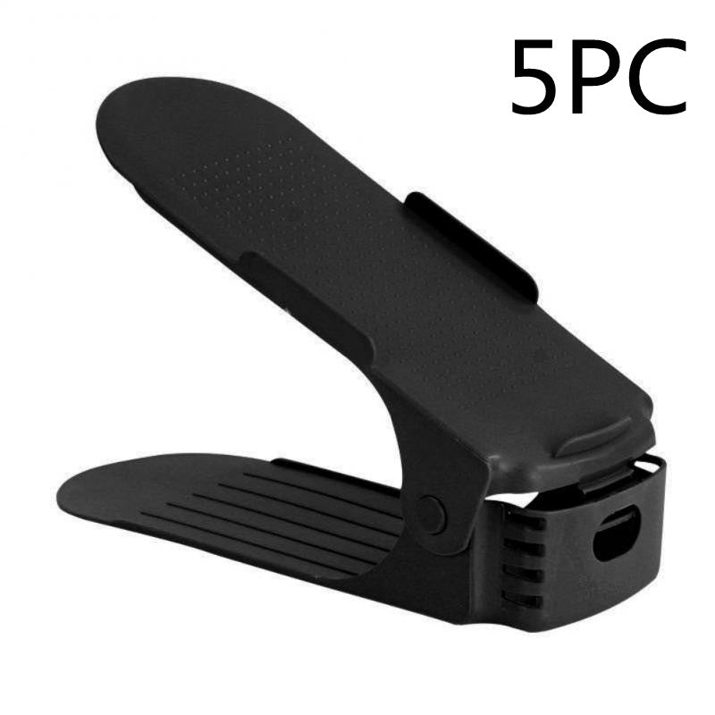 Stackable Shoe Organizer – Adjustable Double Shoe Storage Rack