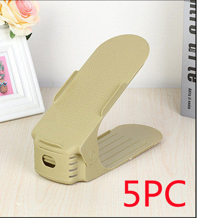 Stackable Shoe Organizer – Adjustable Double Shoe Storage Rack