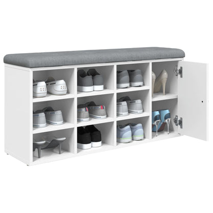 Wooden Shoe Bench 102 cm – Stylish Entryway Seating with Shoe Storage