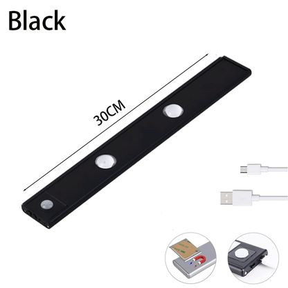USB Rechargeable Motion Sensor LED Light – Ultra-Thin Wireless Cabinet & Wardrobe Light