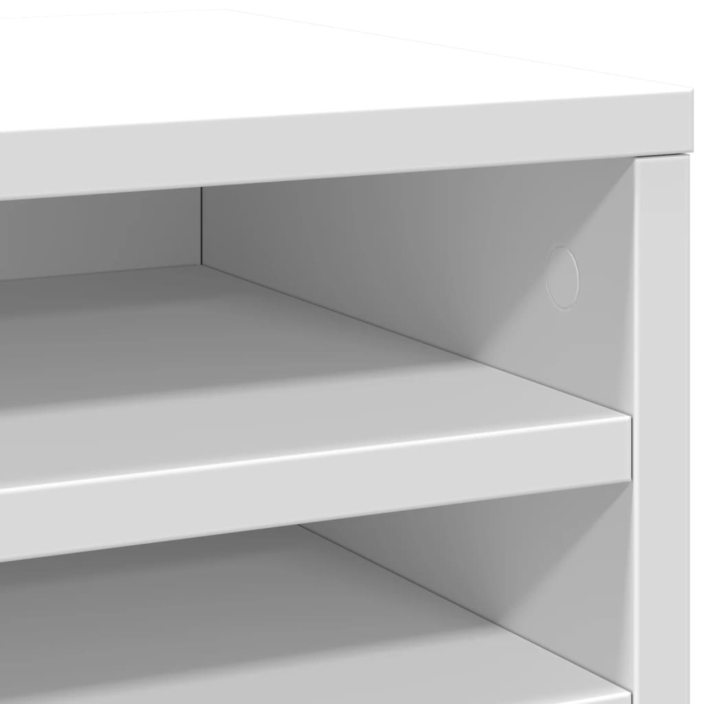 Desk Organizer 36 x 26 x 29.5 cm – Engineered Wood Office Storage (Sonoma Oak Finish)