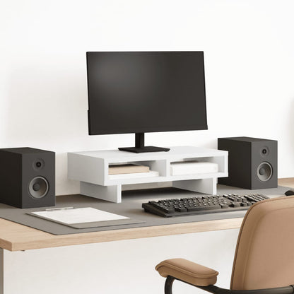 Monitor Stand 50 cm – Ergonomic Desk Riser in Engineered Wood (Up to 25 kg)