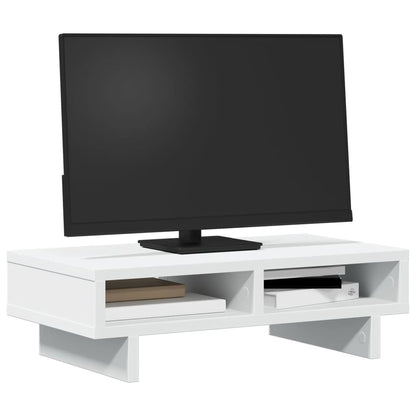 Monitor Stand 50 cm – Ergonomic Desk Riser in Engineered Wood (Up to 25 kg)