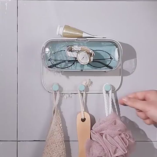 Transparent Visible Bathroom Storage